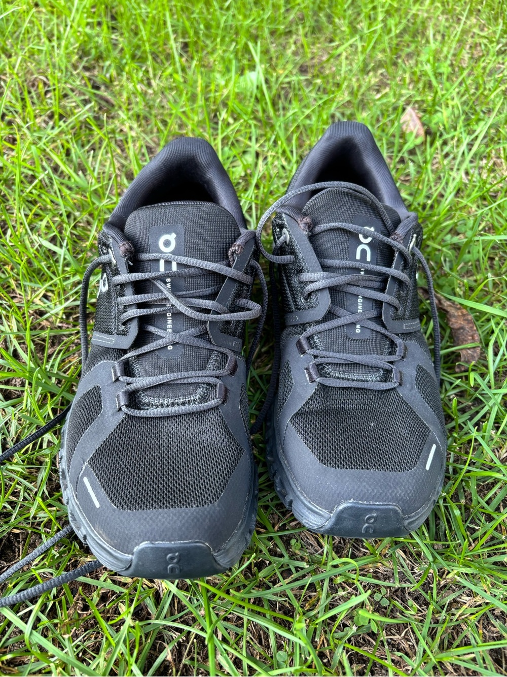 On Running Men's Black Trail Running Shoes